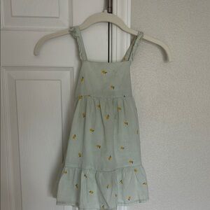 OshKosh B'gosh Light Green Dress with Yellow Accents